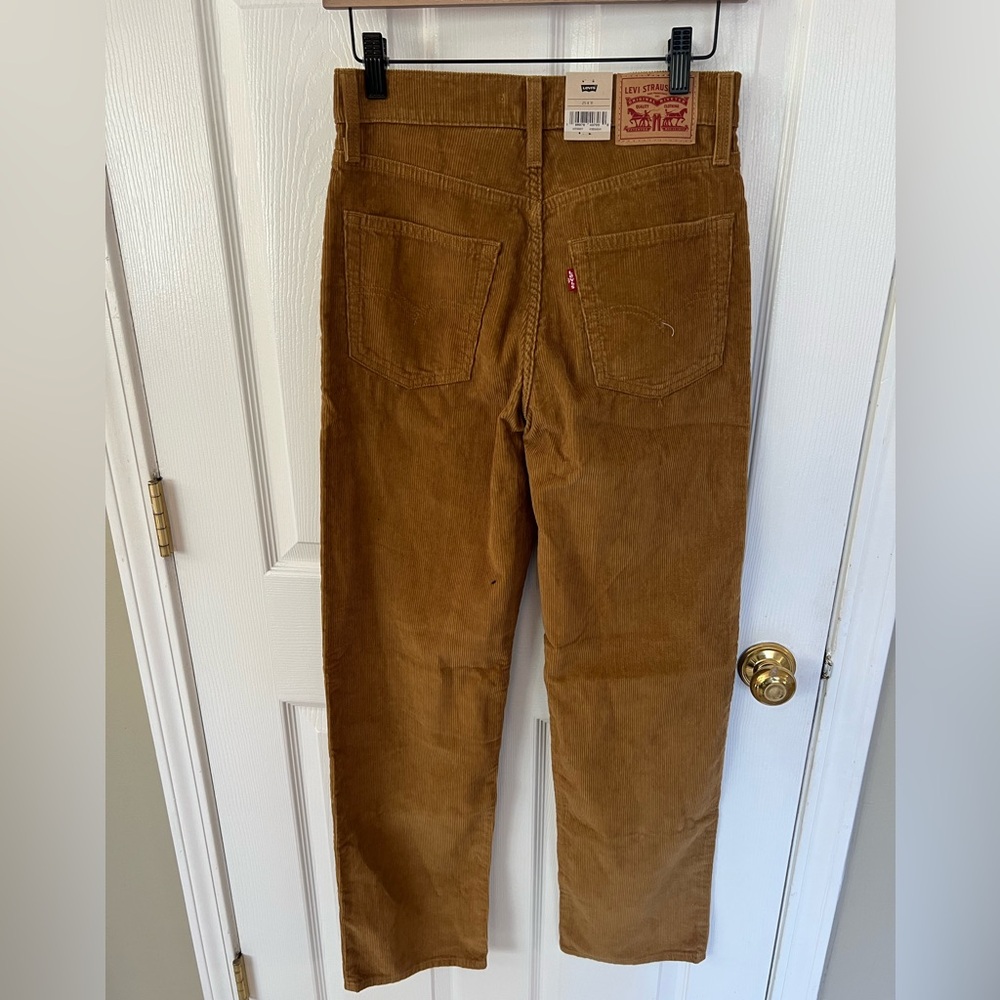 Levi's® Jeans - Dijon Mid-Rise '94 Baggy Corduroy Straight NWT sz 25, 29 - Picture 9 of 10